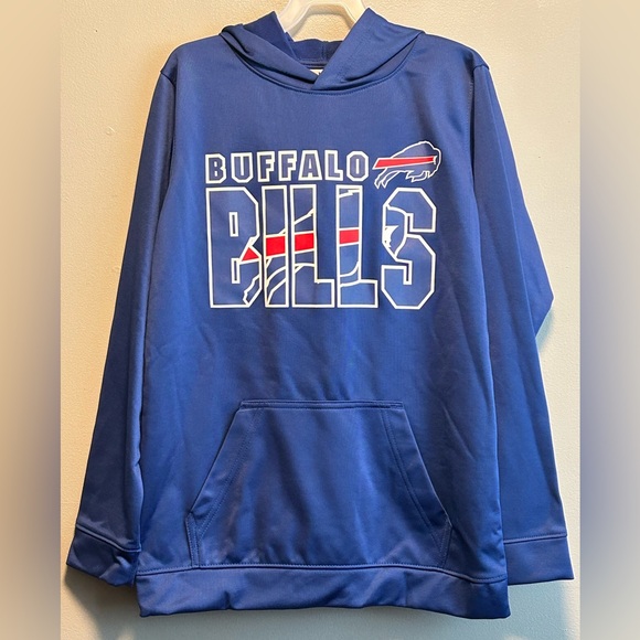 NFL Other - Buffalo Bills NFL Team Apparel Hoodie/Sweatshirt Boys    Size Large (10/12)